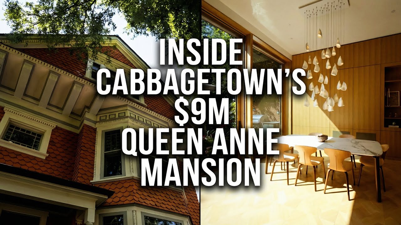 Inside Cabbagetown’s $9M Queen Anne Mansion | 297 Carlton St, Toronto