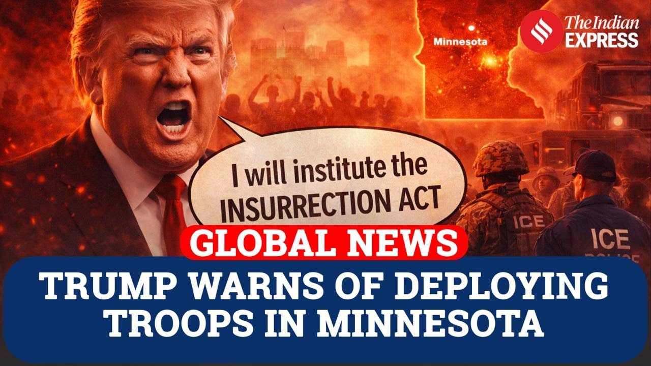 Trump Threatens To Invoke Insurrection Act Amid Clash Over ICE ...