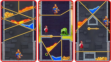 King Pin: Puzzle Quest All Levels 371-380 Game Walkthrough | King Pin Puzzle Game Answers