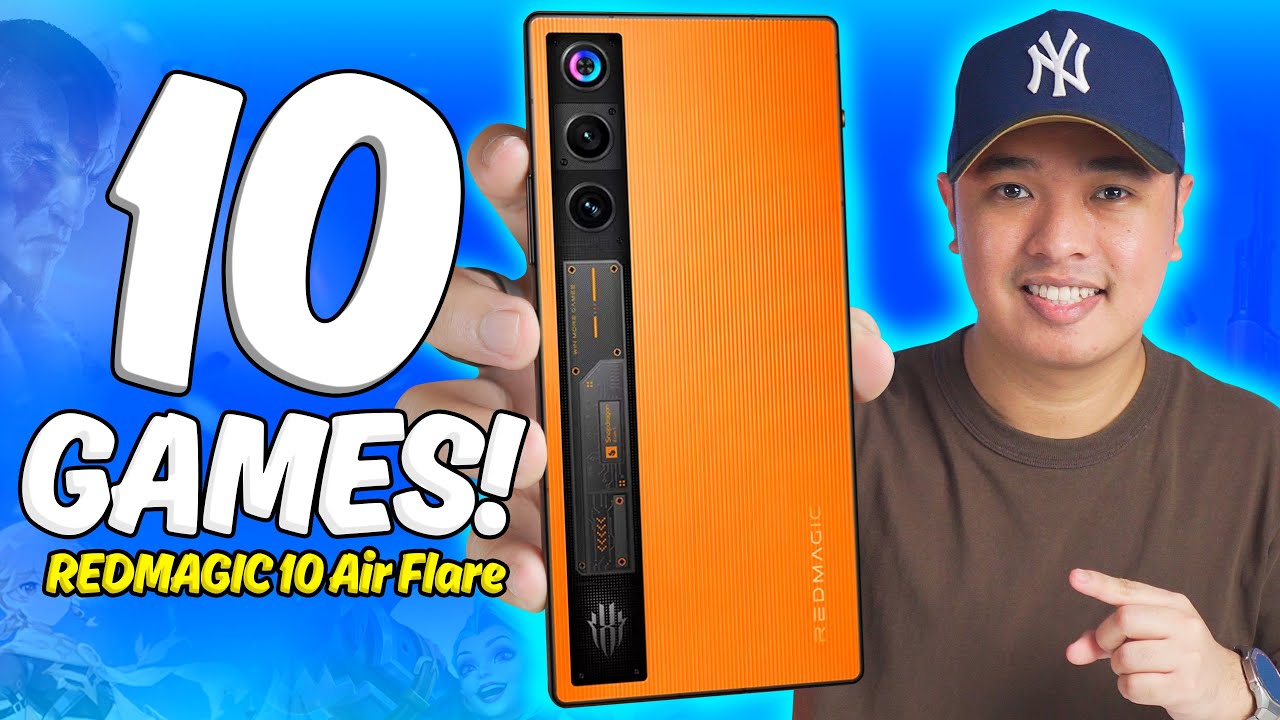 REDMAGIC 10 Air Flare - 10 GAMES TESTED! - YouTube