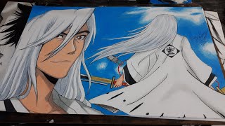 Speed Drawing-Jushiro Ukitake Bleach Collab