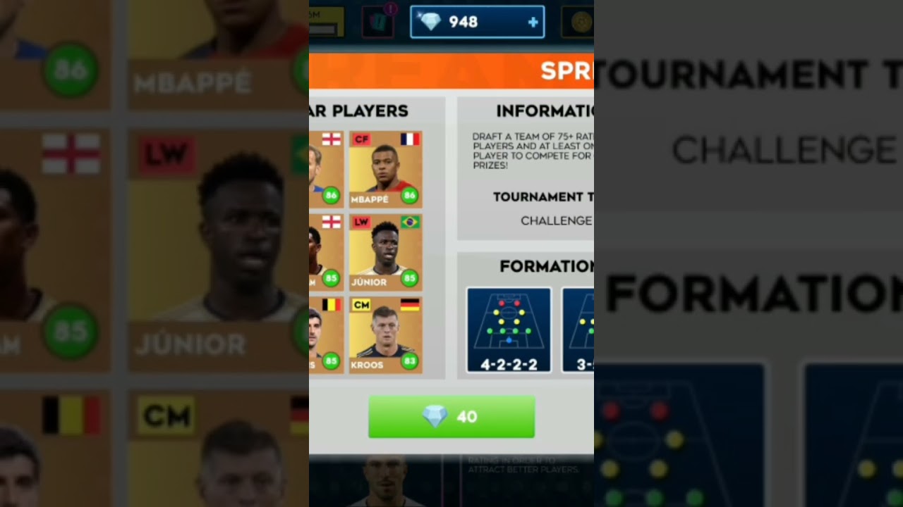 Open dream draft with 40 💎 