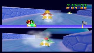 Mario Party 2 - Bobsled Run Close Finish
