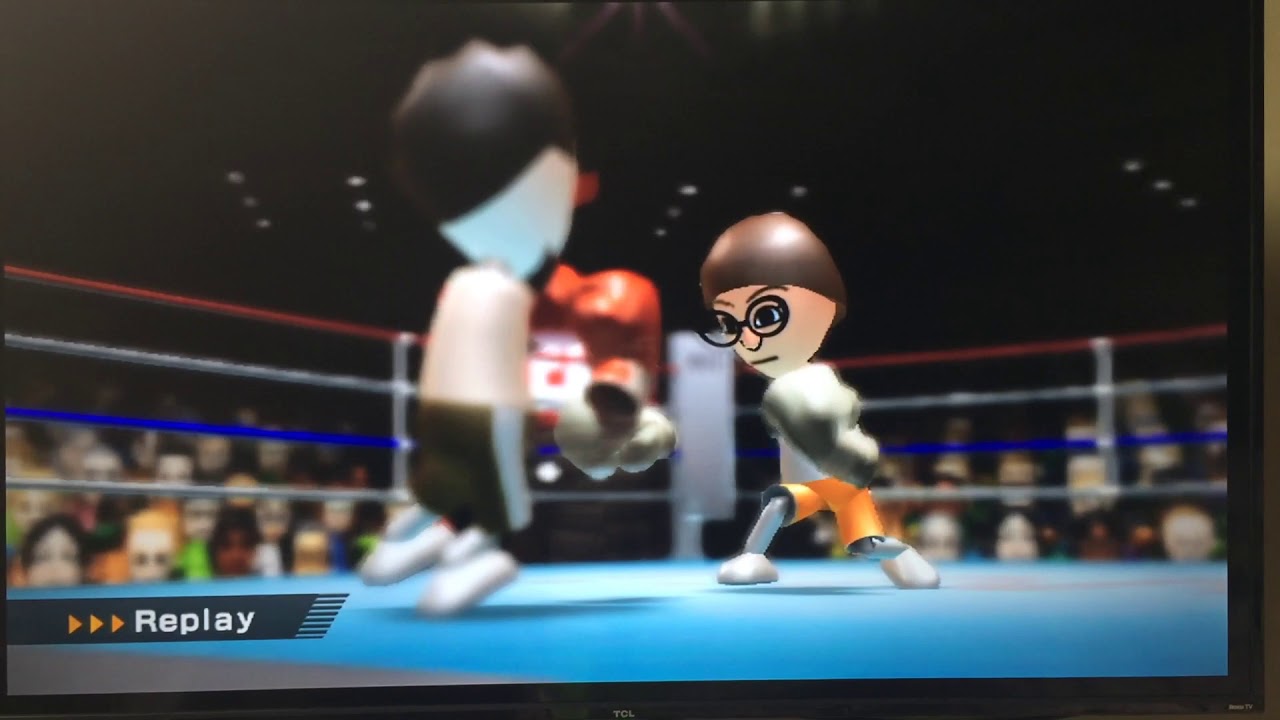 Wii Sports Boxing Almost a Double Knockout YouTube