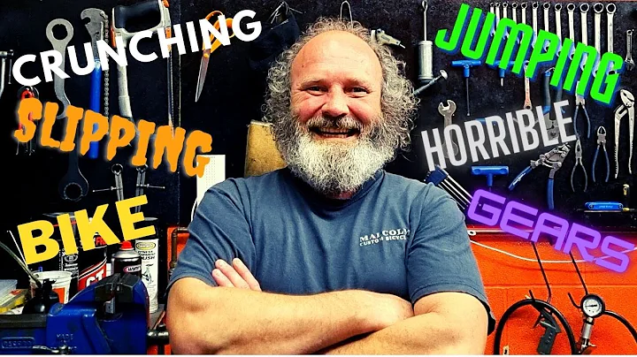 STOP BIKE GEARS SLIPPING OR SKIPPING UNDER LOAD  - HOW TO TELL IF THEY'RE WORN