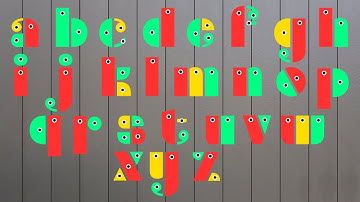 Let‘s Use Shapes to Learn The Alphabet Song Circles, Tringles, Squares new shapes alphabets