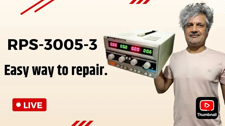 Get Your RPS-3005-3 Power Supply Working Again!