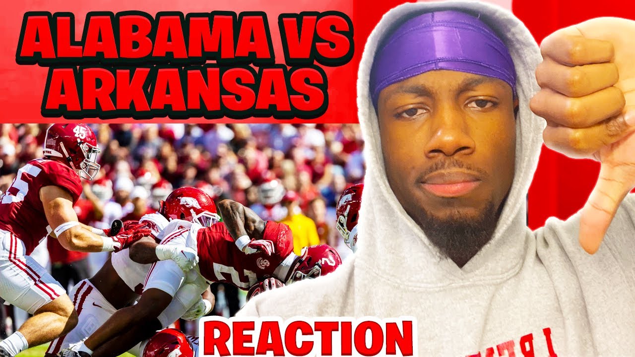 dMillionaire REACTS to Arkansas Razorbacks vs. Alabama Crimson Tide | Full Game Highlights