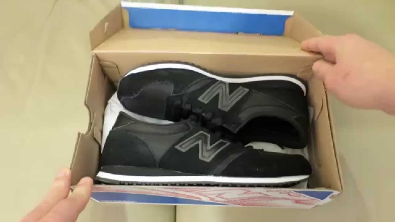 black new balance trainers