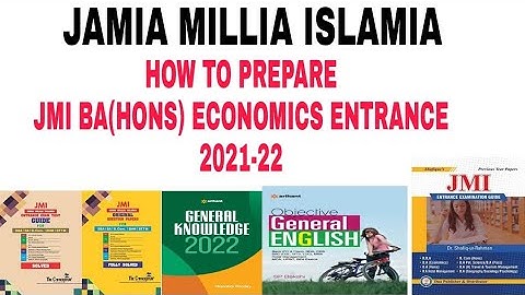 How to Crack Jamia BA(Hons) Economics Entrance Test 2021 || Jamia BA(Hons) Economics Admission 2021