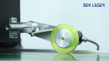 Online flying fiber laser marking machine