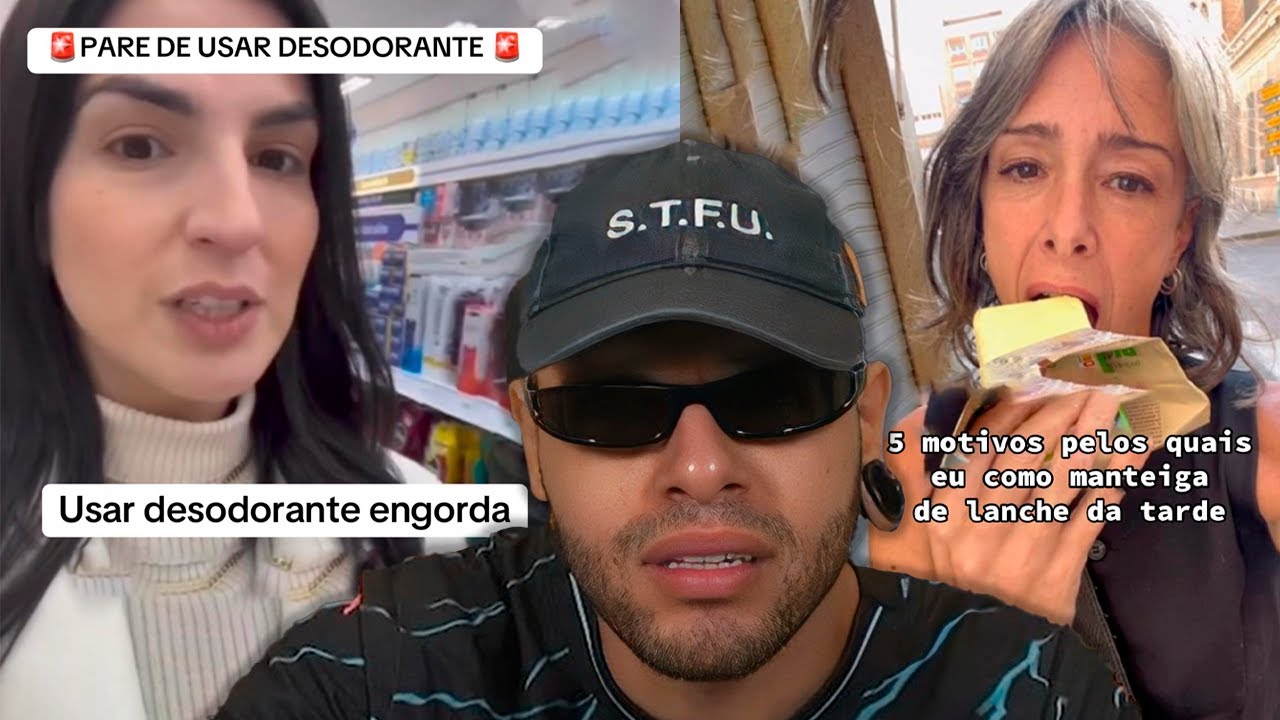 os 'nutricionistas' do tiktok precisam acabar