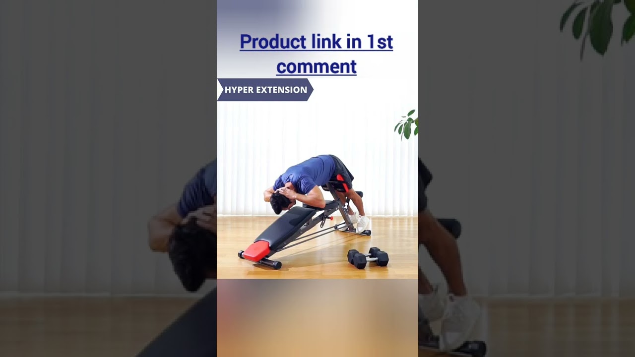 Finer Form Multi-Functional FID Weight Bench for Full All-in-One Body