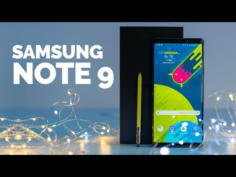 Samsung Galaxy Note 9 - první pohled