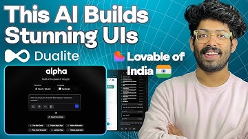 This AI Designs Like a Pro Frontend Engineer! | Lovable of India (ft. Dualite Alpha)