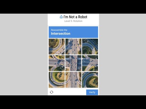Intersection Neal.fun Neal.Fun I'm Not a Robot Level 5: Rotation - YouTube