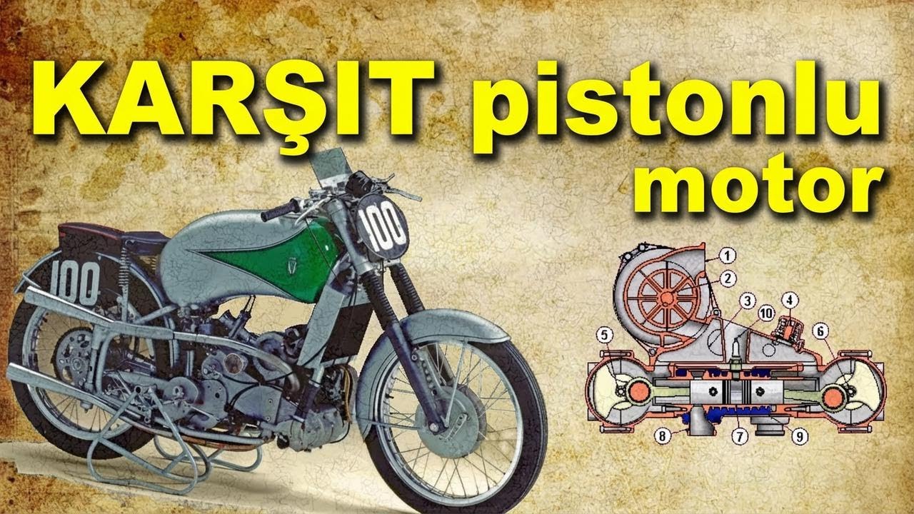 Karşılıklı Pistonlu Motoru Olan Motosiklet: Nasıl Çalışıyor?