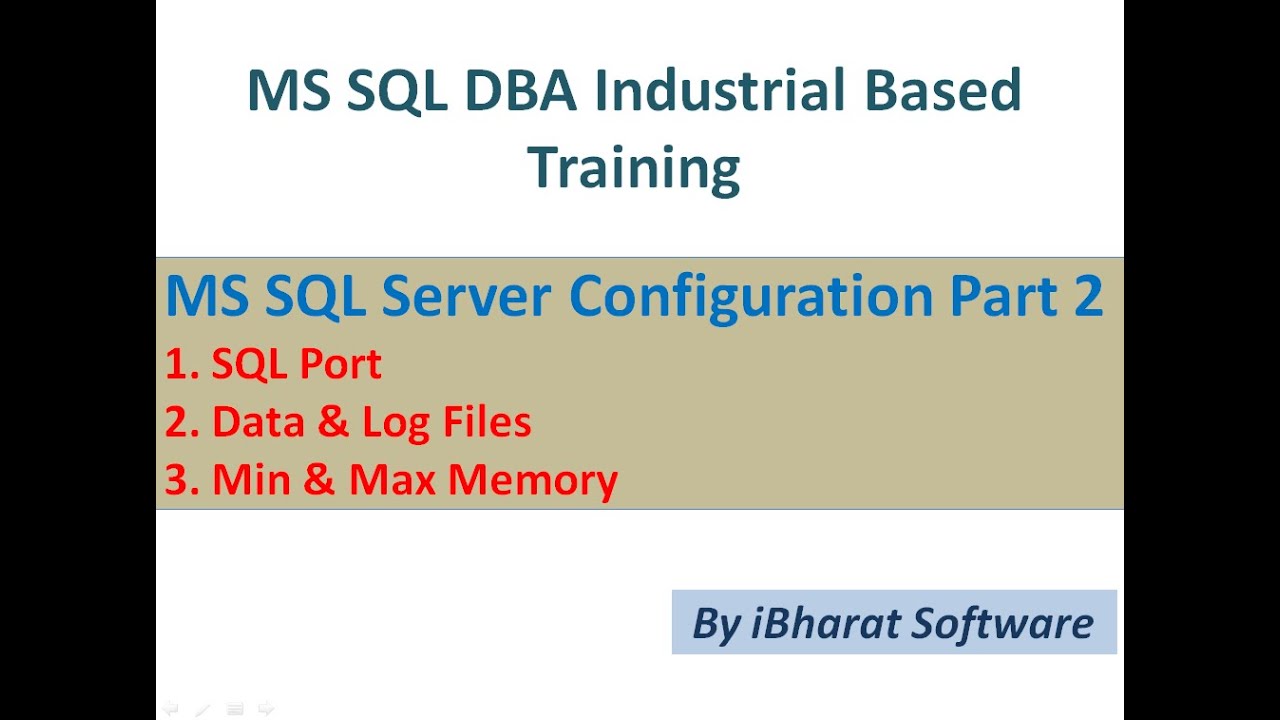 02. Enhance SQL Server Performance To Modify Data & Log File ...