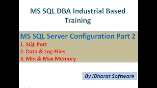 02. Enhance SQL Server Performance To Modify Data & Log File Configuration in Hindi #ibharatsoftware