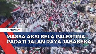 Aksi Bela Palestina di Bekasi Kecam Serangan Israel ke Gaza