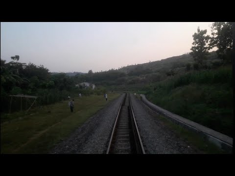 Back ride by train KA cibatuan dari stasiun purwakarta sampai stasiun ciganea