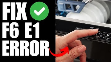 Maytag Washer F6 E1 Error Code
