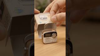 Satisfying Tiny Vintage Radio Unboxing 🎧🔥 #shorts