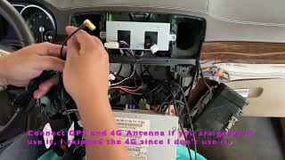 Installing Wondefoo Android 10.0 Screen on Mercedes-Benz GL450 X166 {UPDATED}