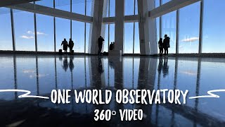 4K | 360° VIEW | ONE WORLD OBSERVATORY | NEW YORK | TALLEST BUILDING IN THE CITY | FREEDOM TOWER