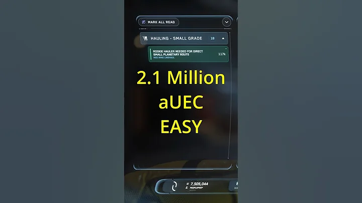 Star Citizen 4.3.1 - Fast Easy 2.1 Million aUEC - Red Wind Hauling #starcitizen #gaming #pcgaming
