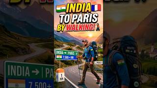 Day 3: Walking👣India 🇮🇳 To Paris 🇫🇷 By Road #travel #short #shorttrip