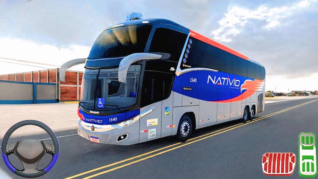 Euro Coach City Bus Simulator - Real Offroad Bus Driving 3D - Android Gameplay #3