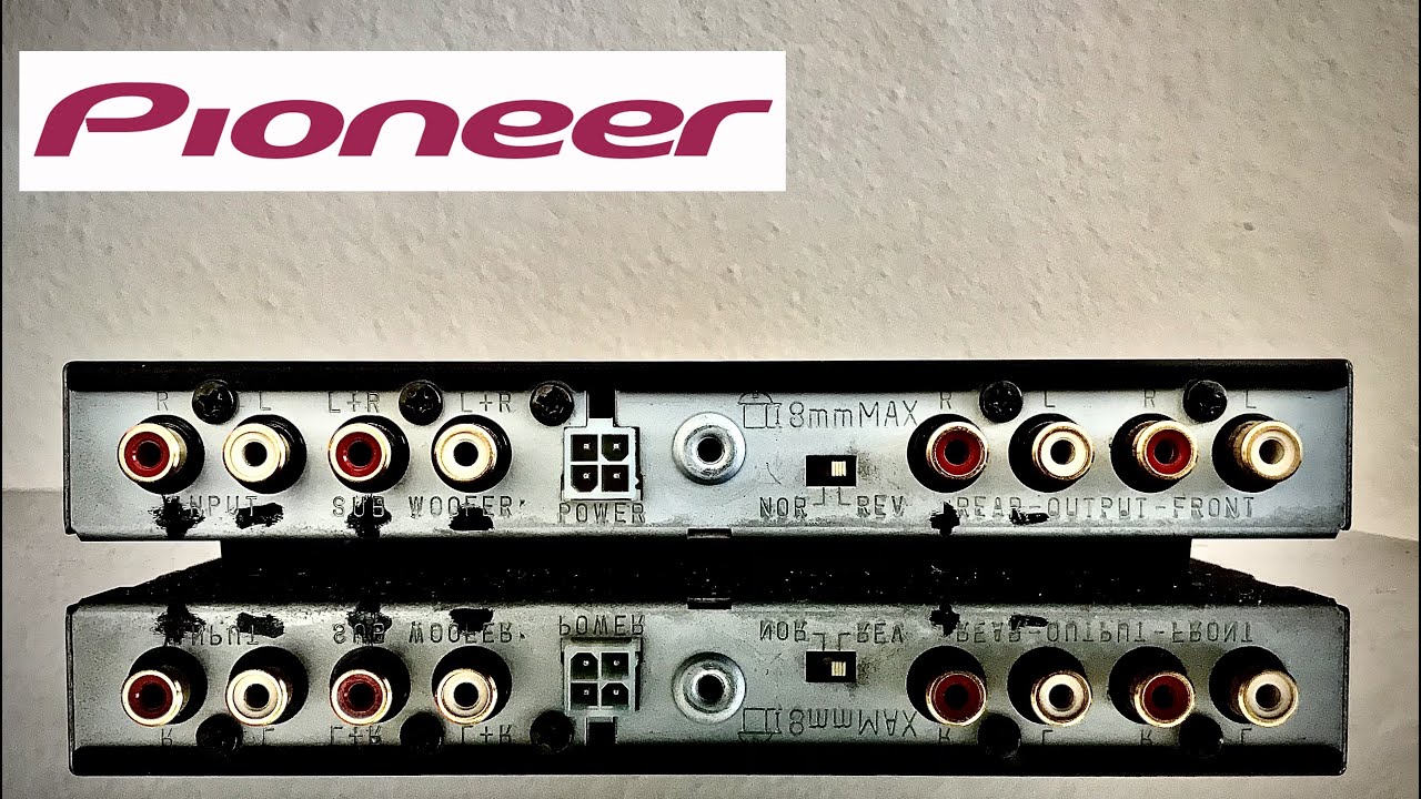 PİONEER 6500 EKOLAYZER AMFİ VE GÜÇ BAĞLANTI ŞEKİLİ (TÜRKÇE EN BASİT ŞEKİLDE)