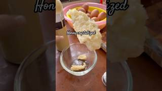 Honey crystallized #shortvideo #crystalized #bee #honey #sweet #superfood