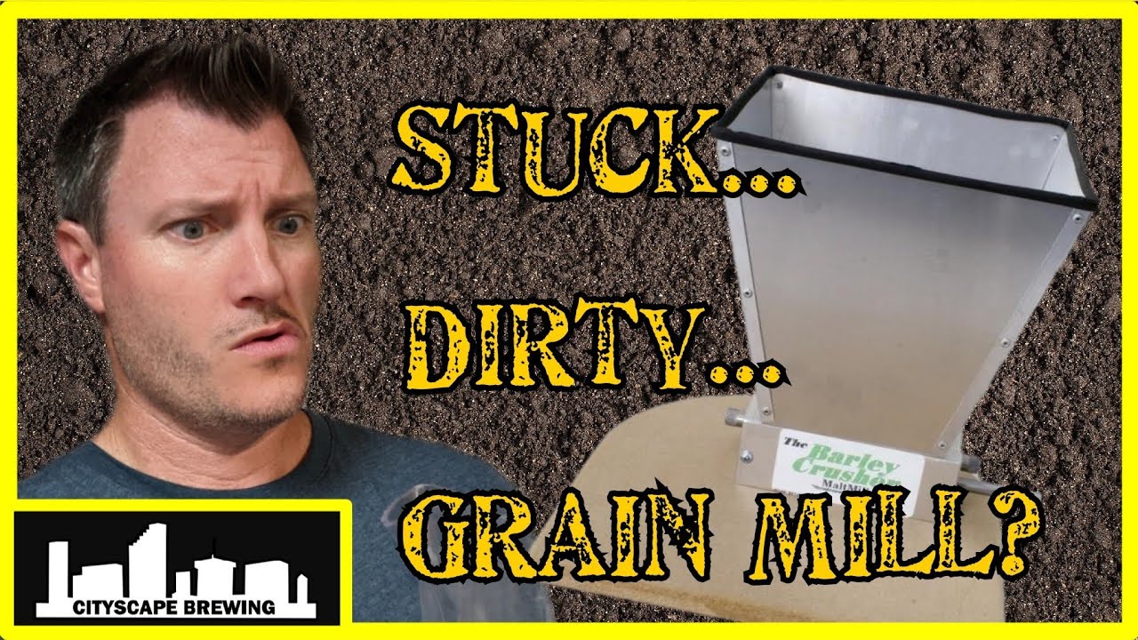 FIXED Stuck Grain Mill Cleaning and Roller Spacing! YouTube