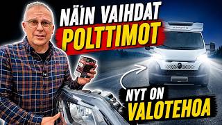 Matkailuauton ajovalot uusiksi ja muuta pienta tarkeaa I Tuunataan Sania jakso 2