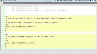 APCSA Classes 02.01 Declaring and Documenting Methods