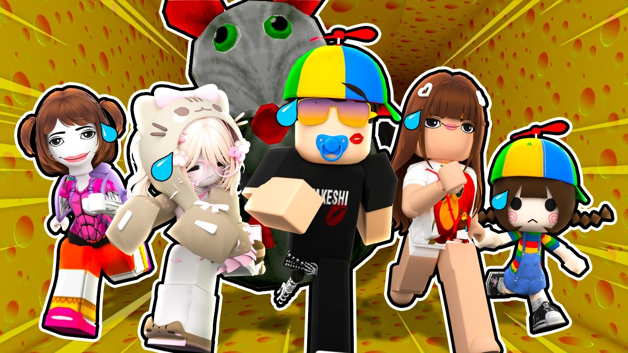 ESCAPE DEL QUESO EL PRIMERO EN ESCAPAR SE LLEVA 25MIL ROBUX