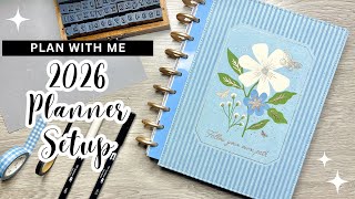 PLAN WITH ME || Happy Planner Setup 2026