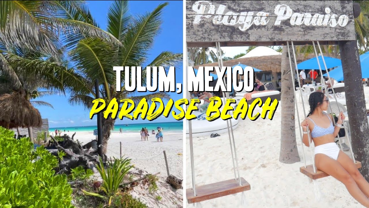 Tulum's Playa Paraiso (Paradise Beach) is Mexico's Most Beautiful Beach -  YouTube