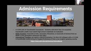 Transferring to UNLV & UNR - WACAC Transfer Virtual College Fair - May 12