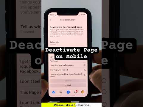 How to Deactivate Facebook Page on iPhone, Android, & Samsung - 2026 Update