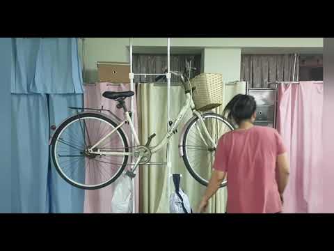 巴塞隆納─頂天立地自行車收納展示架 立車架 單車架 腳踏車架防刮傷 ※台灣製※