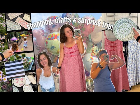 new Sephora favs, thrifting crafts, gardening, & a surprise trip!