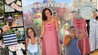new Sephora favs, thrifting crafts, gardening, & a surprise trip!