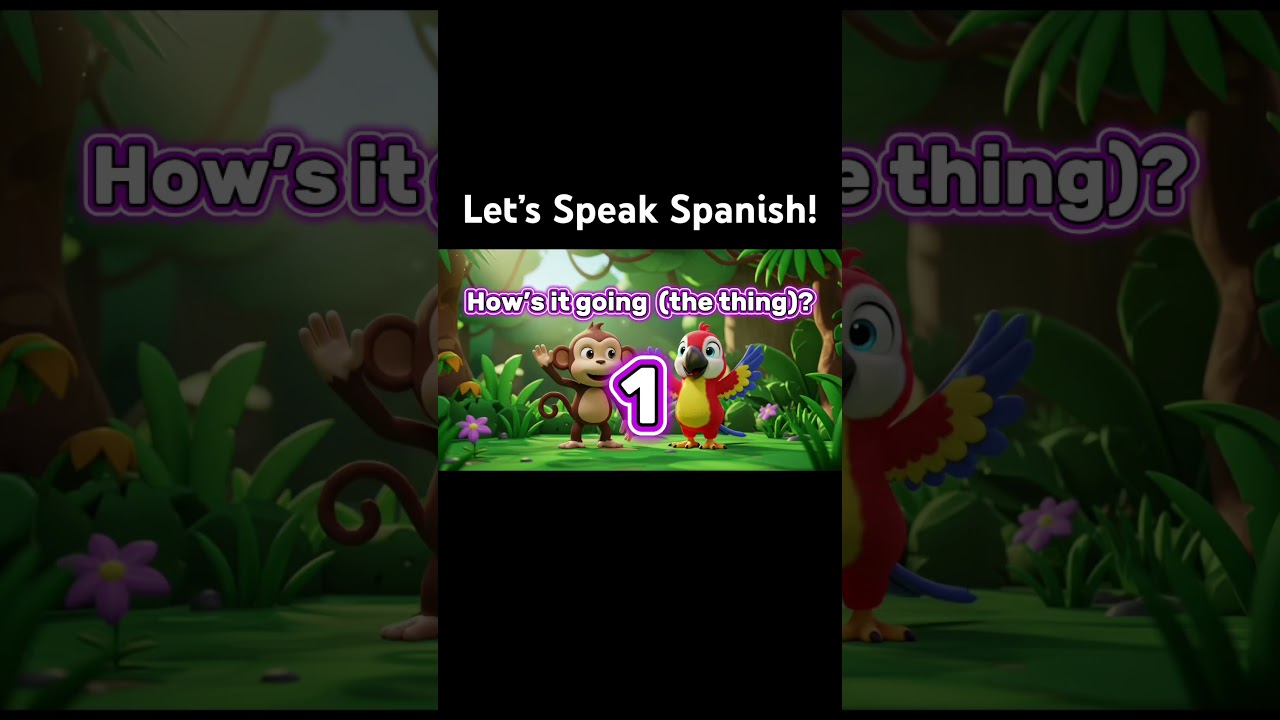 How’s it going (the thing)? 