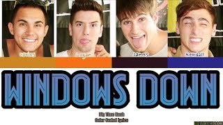 Big Time Rush 'Windows Down' Lyrics (Color Coded Lyrics) 