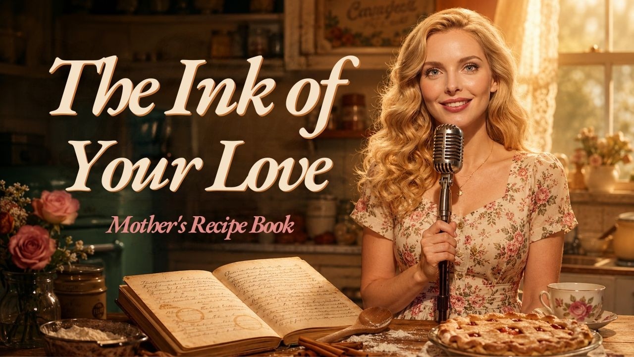 Cover The Recipe Book Written in Mother's Handwriting | Classic 60s Acoustic Soul