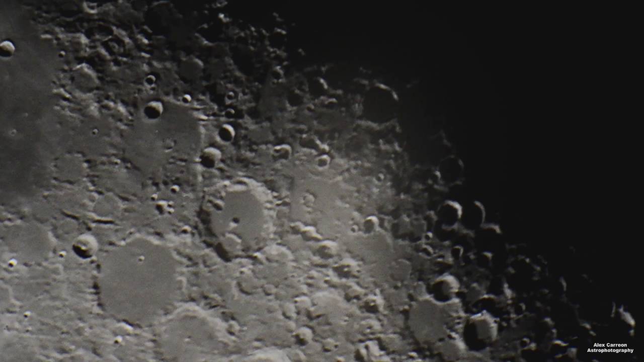 Aug 24 MoonZoom with 3x Barlow Lens YouTube