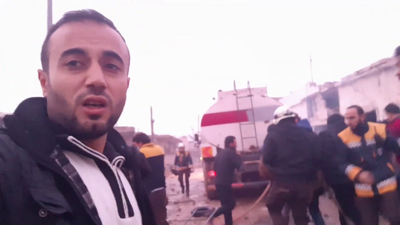 قبل قليل | مجزرة جديدة في قصف روسي استهدف بلدة كفرنوران في ريف حلب الغربي